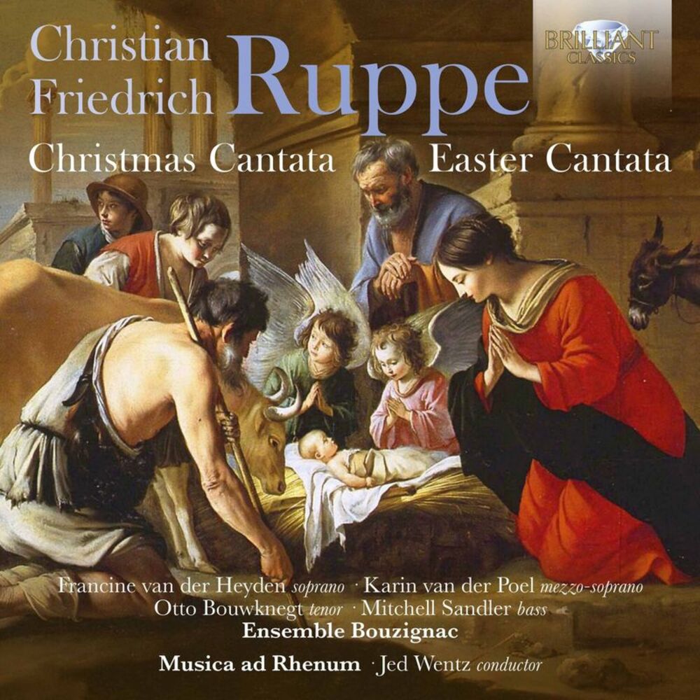 Musica Ad Rhenum  Wentz  Ensemble Bouzignac - Christmas Cantata  CD